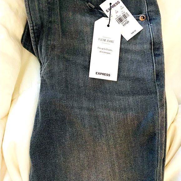 Express cropped skinny high rise ultra hyper stretch size Small - Picture 2 of 2